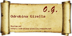 Odrobina Gizella névjegykártya